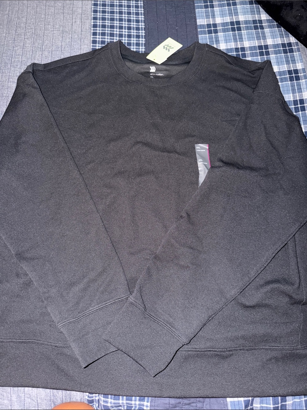 All in motion Men's Black Crewneck Sweater -